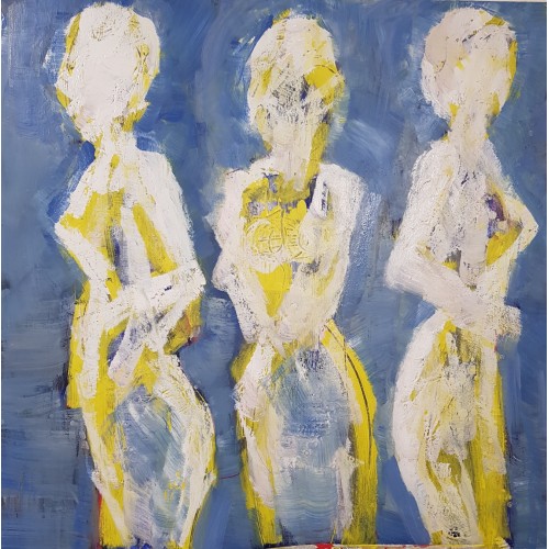 Femmes en jaune - Guillaume Marchat